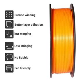 img 1 attached to GIANTARM Orange PLA 3D Printer Filament 1Kg(2