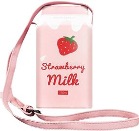 img 4 attached to Модный кошелек Fozehlad Strawberry Shoulder