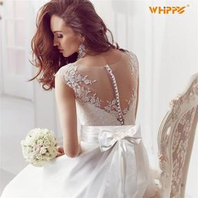 img 3 attached to Wedding Bridal Special Occasion WHIPPY Women's Accessories and Belts