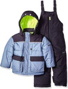 img 1 attached to ❄️ OshKosh BGosh Снежная комбинезонка для малышей: Стильная зимняя одежда для мальчиков для активного отдыха на улице