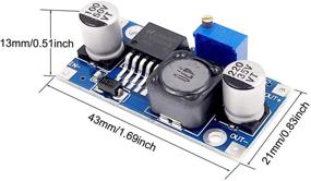 img 2 attached to 💡 Набор из 10 штук LM2596 DC-DC регулируемый стабилизатор напряжения: модуль понижения напряжения