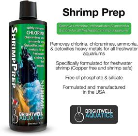 img 1 attached to 🦐 Aquarium Shrimp Prep by Brightwell Aquatics - Effective Chlorine, Ammonia, and Chloramine Remover, Detoxifier for Heavy Metals in Freshwater Shrimp and Fish Tanks