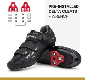 img 2 attached to Tommaso Strada Cleat Compatible Class Men's Shoes and Athletic