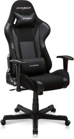 img 4 attached to 🎮 DXRacer PC Gaming Chair Formula Series: Height Adjustable Recliner with Ergonomic Support, Standard, Black