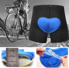 img 1 attached to 🚴 MTB Mountain Bike Shorts for Men - Ally Cycling Biking Riding Bicycle Wear with Relaxed and Loose-fit