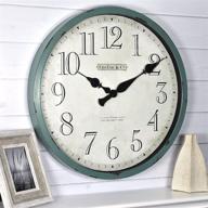 🕒 firstime &amp; co. bellamy wall clock, 24-inch, aged teal - enhanced seo logo