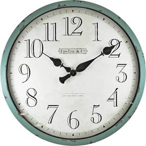 img 3 attached to 🕒 FirsTime &amp; Co. Bellamy Wall Clock, 24-Inch, Aged Teal - Enhanced SEO