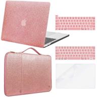 💻 b belk macbook pro 13 inch case 2020-2016 release a2338 m1 a2289 a2251 a2159 a1989 a1706 a1708, plastic hard shell case + laptop sleeve + keyboard cover - compatible and ideal for macbook pro users logo