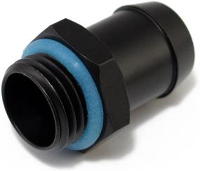 img 2 attached to 🔌 XSPC G1/4" to 1/2" Barb Fitting - 6-Pack, Matte Black - Ideal for Soft Tubing