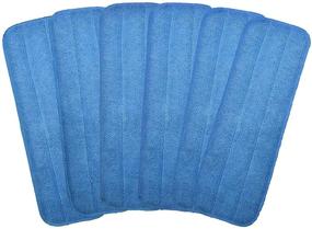 img 4 attached to Microfiber Replacement Commercial Cleaning Reusable