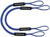 🚤 blue boattector bungee dock line 4ft - extreme max 3006.2568, value 2-pack logo