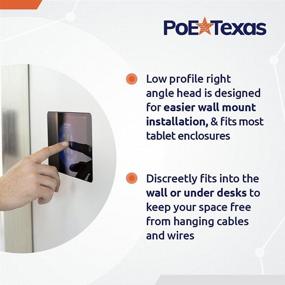 img 2 attached to 💡 PoE Texas POE Power and Data Splitter for Apple Tablets and Phones - Supports POS, Digital Signage, & More - Extends Power Delivery up to 328 Feet - 802.3af POE to 5 Volt Converter