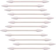 💄 precision tip cotton swabs/double pointed cotton buds – ideal for makeup application (400pcs) logo