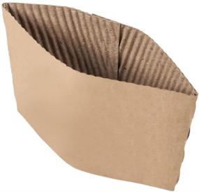 img 3 attached to Pantryware Essentials PE Coffee Sleeves - Pack of 100, Fits 10 oz. to 20 oz. Cups, Natural Kraft Material for Enhanced SEO