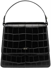img 4 attached to JW PEI Top Handle Handbags Crossbody Women's Handbags & Wallets