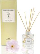 🌿 tiyole sandalwood aromatic reed diffuser sticks for stress relief and room fragrance логотип