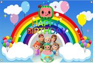 fuwnryo backdrop birthday decoration background logo