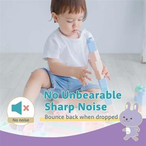 img 1 attached to 🦷 Waterproof Non-Toxic Teething MOOMU Building