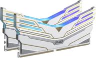 oloy ddr4 озу 16 гб (2x8 гб) warhawk aura sync rgb 3200 мгц cl16 1.35 в 288-контактный настольный гейминговый udimm (md4u0832160bcwda): высокопроизводительная rgb память для настольного гейминга. логотип