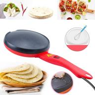 🥞 convenient and efficient portable electric crepe maker with non-stick coating and auto temperature control - perfect for crepes, pancakes, bacon, tortilla! логотип