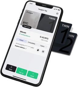 img 3 attached to 🔒 Twin Tangem - NFC Bitcoin Hardware Wallet Ensuring Unrivaled Security