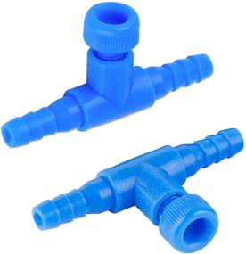 img 4 attached to 🐠 Pawfly 10 Pack: Aquarium Control Valves for 3/16" Tubing - Efficient Air Pump Flow Regulators