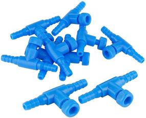 img 2 attached to 🐠 Pawfly 10 Pack: Aquarium Control Valves for 3/16" Tubing - Efficient Air Pump Flow Regulators