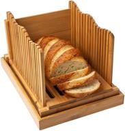 bamboo bread slicer homemade loaf logo