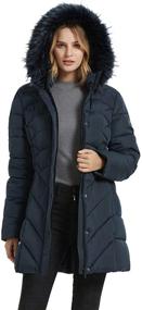 img 4 attached to 🧥 BINACL Women's Winter Warm Thicken Long Outwear Pockets Coat Parka Jacket in 7 Colors, Sizes XS-XL