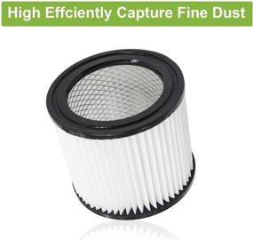 img 2 attached to 🪟 Wet/Dry Vacuum Cartridge Filter for Shop-Vac 90398, 903-98, 9039800, 903-98-00 Type AA