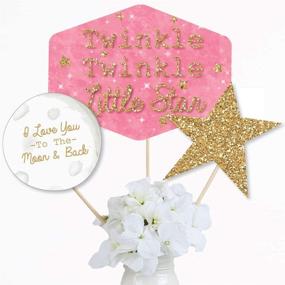 img 3 attached to Pink Twinkle Little Star Centerpiece