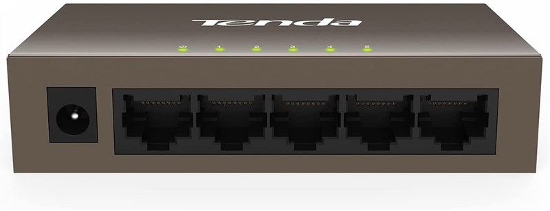 tenda 5 port 100mbps ethernet tef1005d 로고