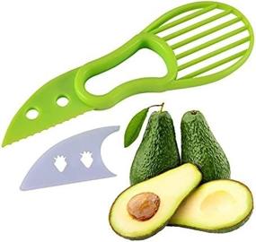 img 1 attached to Daksi Shop 3-in-1 Avocado Peeler, Slicer, and Cutter: Ultimate Kitchen Tool for Fruit & Vegetable Peeling