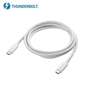 img 3 attached to 🔌 Высокоскоростной кабель Thunderbolt 3 Intel-сертифицированный 20Gbps - 6,6 фута (кабель Thunderbolt USB C) белого цвета с поддержкой зарядки до 100Вт