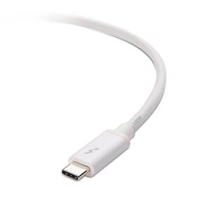 img 2 attached to 🔌 Высокоскоростной кабель Thunderbolt 3 Intel-сертифицированный 20Gbps - 6,6 фута (кабель Thunderbolt USB C) белого цвета с поддержкой зарядки до 100Вт