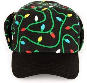 img 3 attached to 🎅 Festively Funny Hats: Tipsy Elves Christmas Baseball Caps & Santa Hats for Men & Women