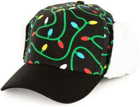 img 4 attached to 🎅 Festively Funny Hats: Tipsy Elves Christmas Baseball Caps & Santa Hats for Men & Women