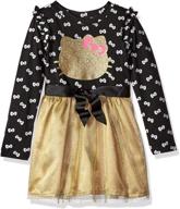 👸 adorable hello kitty girls' tutu dress: perfect for playful princesses! logo