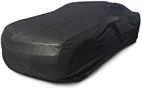 img 3 attached to 🚗 CarsCover Custom Fit 2010-2019 Chevy Camaro Car Cover - 5 Layer Ultrashield Black Covers for Enhanced Protection