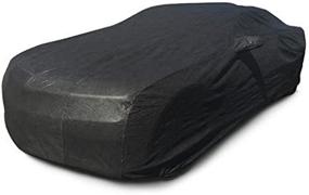 img 2 attached to 🚗 CarsCover Custom Fit 2010-2019 Chevy Camaro Car Cover - 5 Layer Ultrashield Black Covers for Enhanced Protection