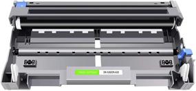 img 1 attached to 🖨️ (1 Drum + 1 Toner) GREENCYCLE High Yield Black Toner Cartridges & Drum Unit Set Compatible with Brother TN550 TN580 DR520 for DCP-8060 DCP-8065DN HL-5240 HL-5250 MFC-8870WN