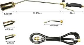 img 3 attached to 🔥 Heavy Duty Propane Replaceable Multifunctional Heating