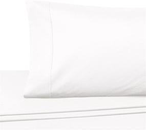 img 3 attached to 🛏 White Twin Bed Sheet Set – Amazon Basics Essential Cotton Blend