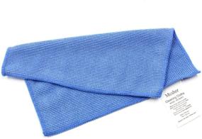 img 3 attached to 🧼 6 Pack of Blue Microfiber Cleaning Cloths, 6"x7" Inch Size