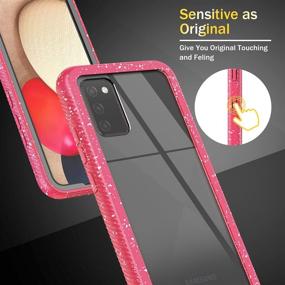 img 1 attached to Heavy Duty Case For Samsung Galaxy A02S Case With 2 Pack Screen Protector Cell Phones & Accessories