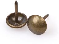 🔩 150pcs fucas antique brass upholstery tacks furniture nails pins логотип