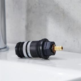 img 1 attached to 🚿 Hansgrohe 94282000 Small Brass 3/4-Inch Thermostatic Cartridge