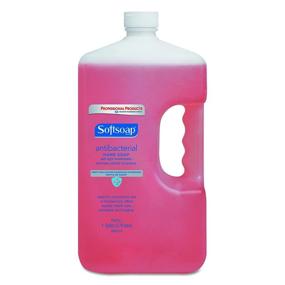 img 1 attached to 🧼 Softsoap CPC01903CT 201903 Antibacterial Hand Soap, Crisp Clean, Pink, 1gal Bottle (Case of 4) - Ultimate Antibacterial Hand Cleansing Solution in Bulk