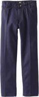 stylish and durable: jack thomas big boys' chino pant for a perfect fit logo