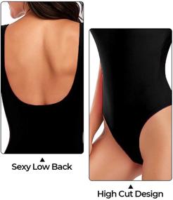 img 2 attached to Swimsuits Control Padding Bathing Swimwear Women's Clothing in Swimsuits & Cover Ups